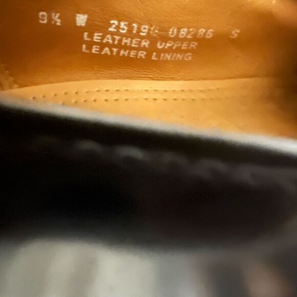 Bostonian Classic First Flex Wingtip Tassel Loafers Black Mens Size 9.5 - Picture 4 of 15